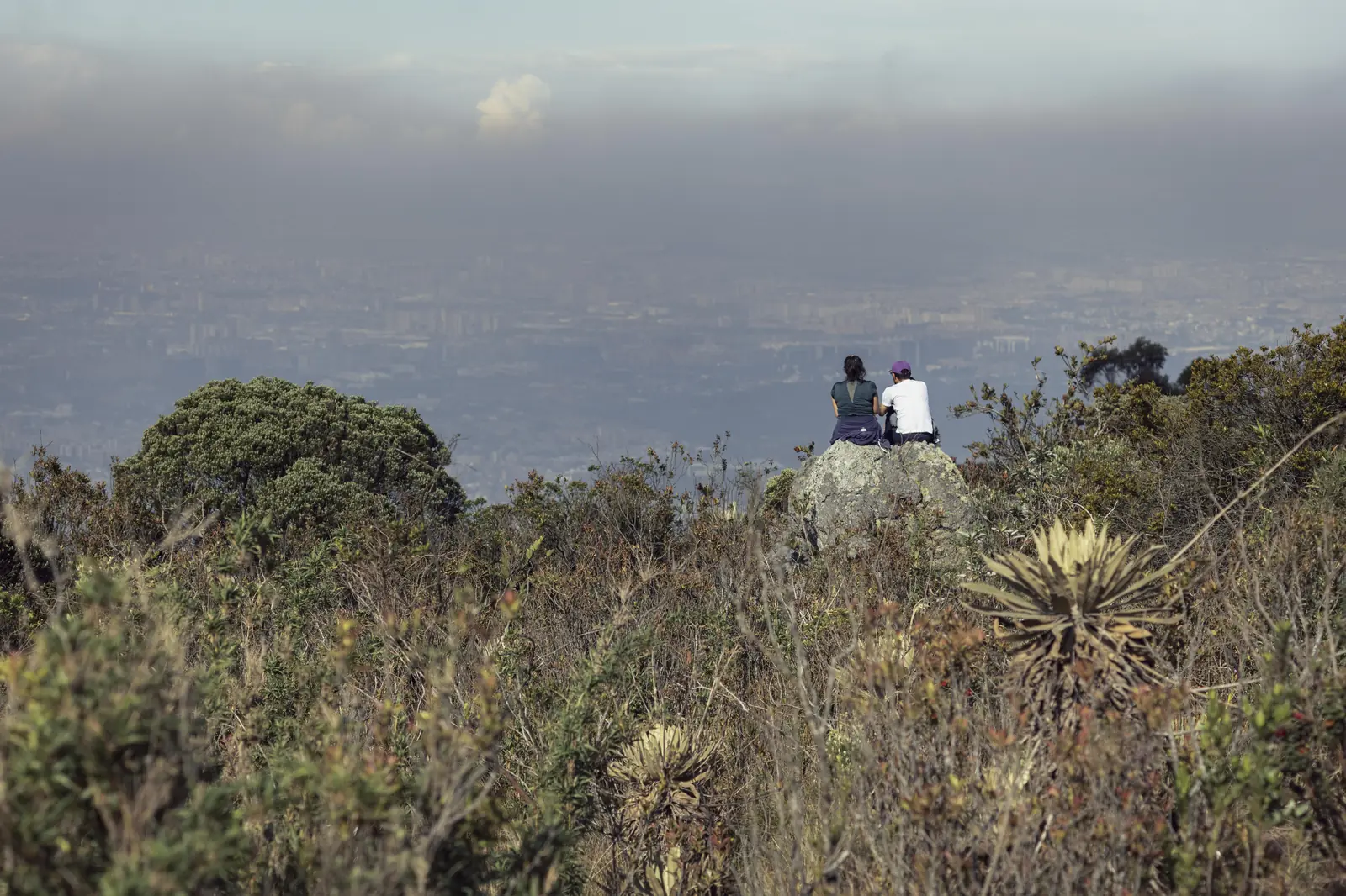 GRUPO PEQUEÑO EN EL MIRADOR